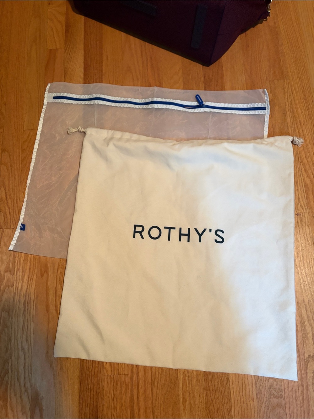 Rothy’s Deep Plum Overnighter Bag - Picture 2 of 7